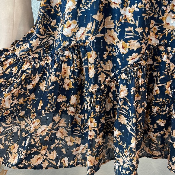 New! Intermix Silk Ruffle Skirt - Picture 3 of 8